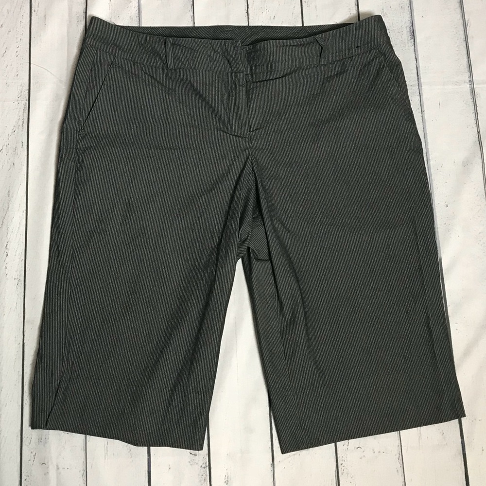 Beautiful Pinstriped NY & Co Bermuda Shorts